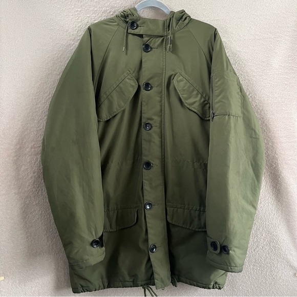 Burton Analog AG Parka Insulated Coat-Men’s L-Army Green-Snowboarding-Ski-Snow - Picture 2 of 13